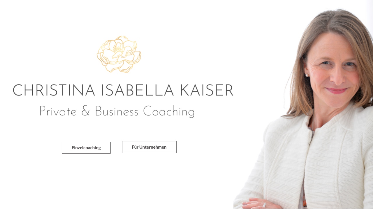 Christina Isabella Kaiser - Private & Business Coaching